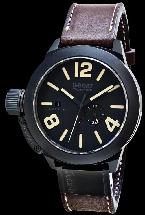 U-BOAT CLASSICO 48 BK CER MATT CASE 8107 Replica Watch